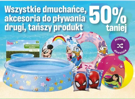 Rękawki do pływania Spiderman Marvel promocja w Dino