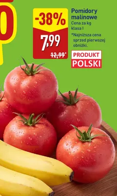 Pomidory malinowe promocja w Aldi