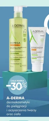 Dermokosmetyki do pielęgnacji i oczyszczania twarzy oraz ciała A-Derma promocja w Super-Pharm
