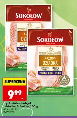 Schab jak u dziadka Sokołów promocja w Biedronka