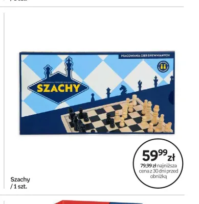 Szachy Pracownia Gier Drewnianych promocja w Empik