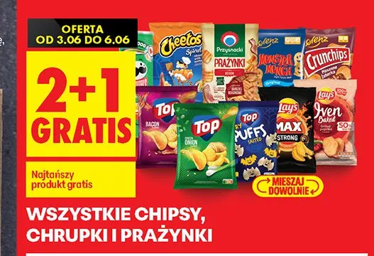Chipsy Top Bacon promocja w Biedronka