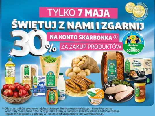Olej rzepakowy Auchan Pewni Dobrego promocja w Auchan