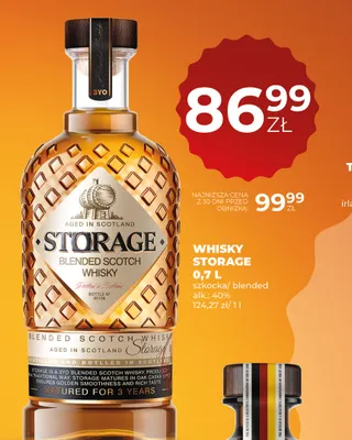 Whisky Storage promocja w Duży Ben