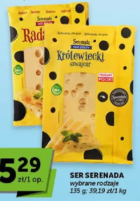 Ser Serenada promocja w Groszek