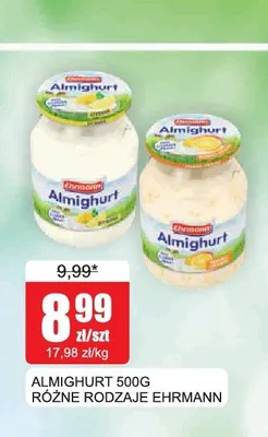 Jogurt Almighurt Ehrmann promocja w Bingo