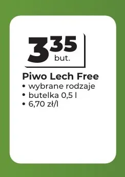 Piwo bezalkoholowe Lech promocja w Odido