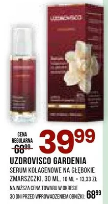 Gardenia serum kolagenowe na głębokie zmarszczki promocja w Drogerie Natura