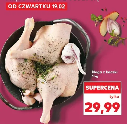 Noga z kaczki promocja w Kaufland