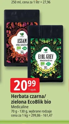 Herbata zielona EcoBlik bio promocja w Leclerc
