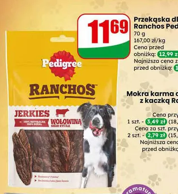 Przekąska dla psa Ranchos  promocja w Dino