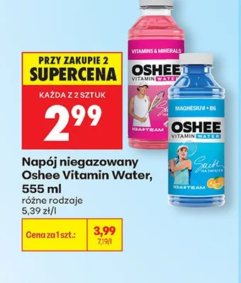 Napój niegazowany Oshee Vitamin Water 555ml promocja w Biedronka