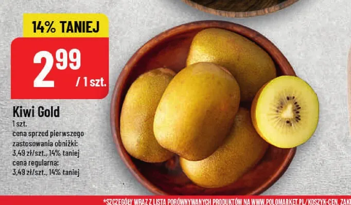 Kiwi Gold promocja w POLOmarket