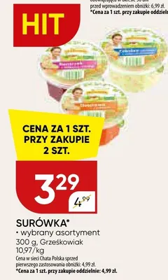 Surówka wybrany asortyment promocja w Chata Polska