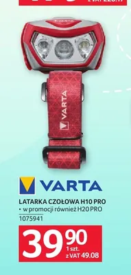 Latarka czołowa Varta H10 Pro promocja w Selgros