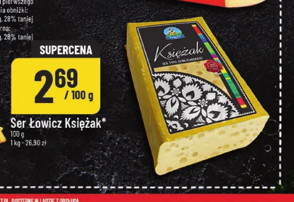 Ser Łowicz Księżak promocja w POLOmarket