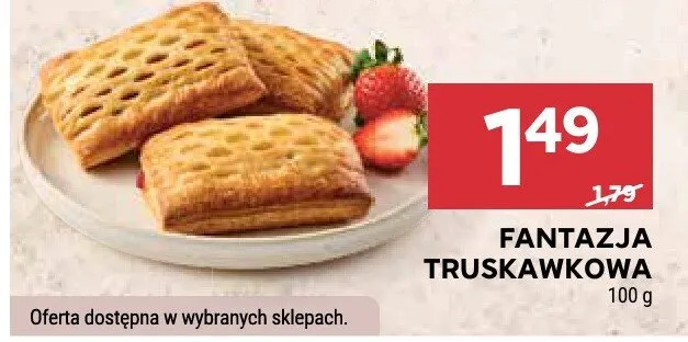 Fantazja truskawkowa promocja w Stokrotka