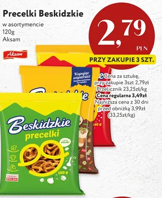 Precelki Beskidzkie Aksam w asortymencie promocja w Market Point