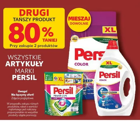 Kapsułki do prania Persil Power Caps promocja w Kaufland
