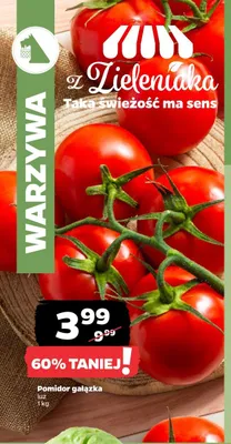 Pomidor gałązka promocja w Netto