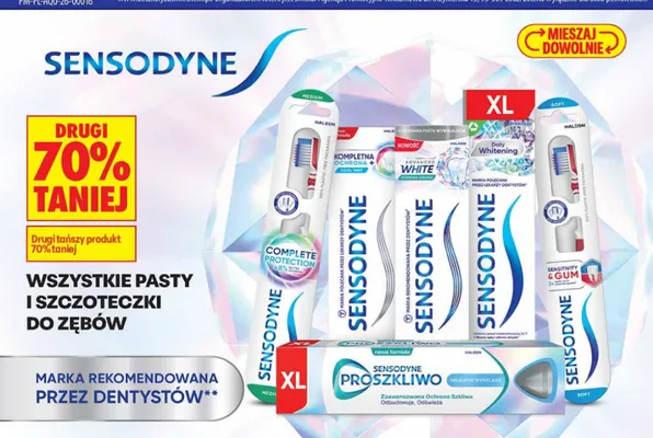 Szczoteczka do zębów Sensodyne Sensitivity & Gum Soft promocja w Biedronka