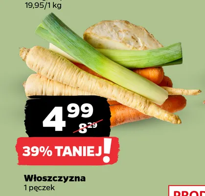 Włoszczyzna promocja w Netto