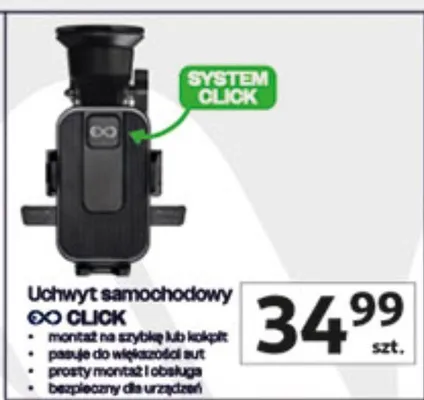 Uchwyt samochodowy ∞ Click promocja w Auchan
