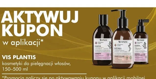 Kosmetyki do pielęgnacji włosów Vis Plantis promocja w Super-Pharm