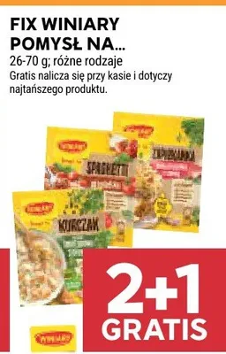 Fix Winiary Pomysł na... promocja w Stokrotka