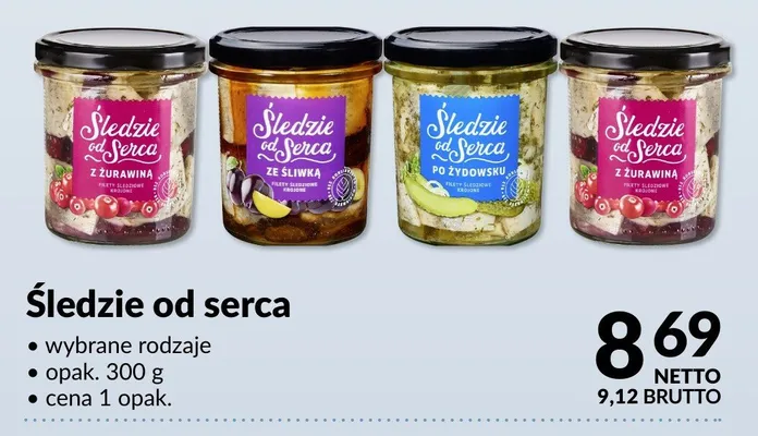 Śledzie od serca - wybrane rodzaje promocja w Makro