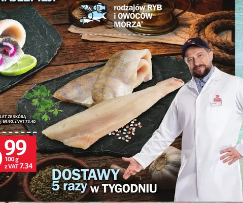 Sandacz filet ze skórą promocja w Selgros
