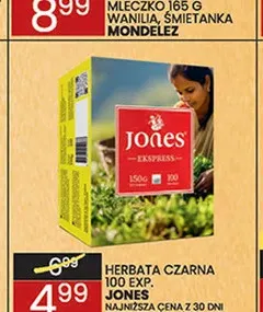 Herbata czarna Jones promocja w Wafelek