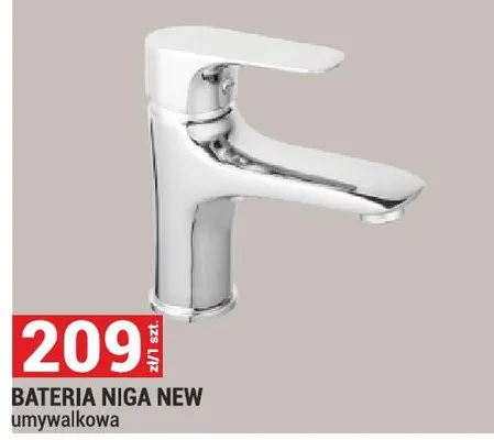 Bateria Niga New umywalkowa promocja w Merkury Market