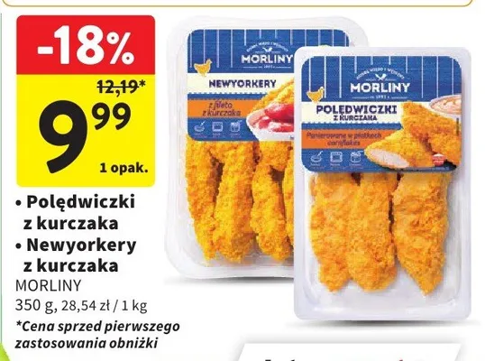 Poledwiczki z kurczaka promocja w Intermarche