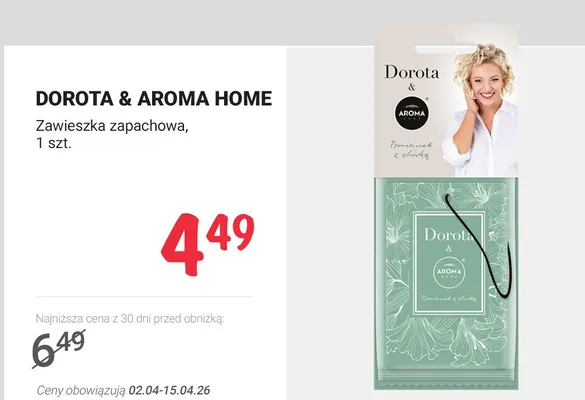 Zawieszka zapachowa promocja w Rossmann