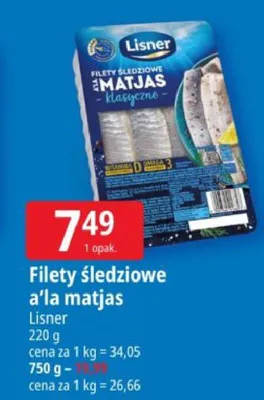 Filety śledziowe a'la matjas promocja w Leclerc