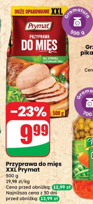 Przyprawa do mięs XXL promocja w Dino