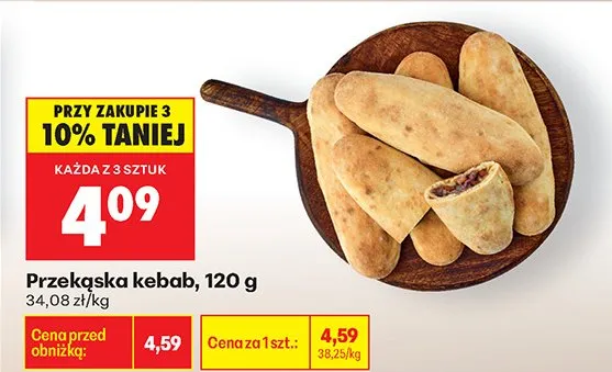 Przekąska kebab promocja w Biedronka