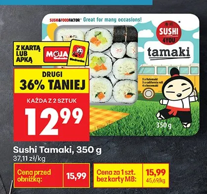 Sushi promocja w Biedronka