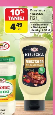 Musztarda delikatesowa Kielecka promocja w Carrefour