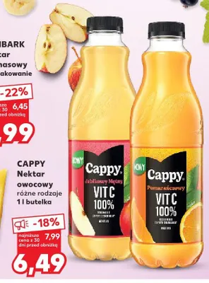 Nektar owocowy różne rodzaje promocja w Kaufland
