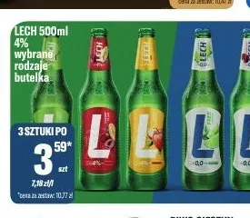 Piwo Lech 4% promocja w Tomi Markt