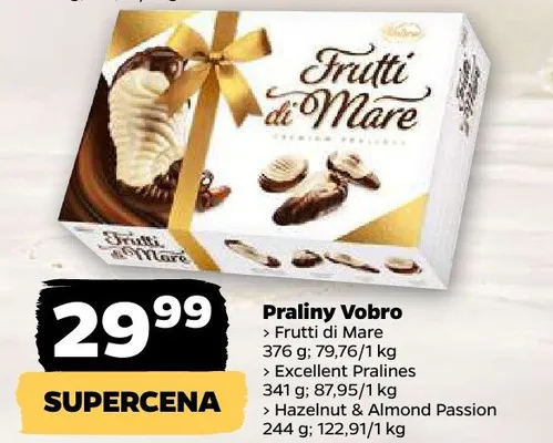 Praliny Vobro Frutti di Mare promocja w Netto