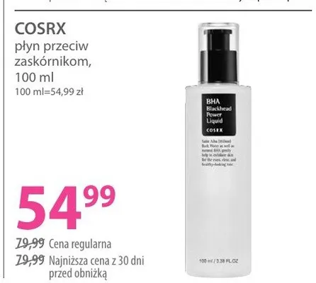 Płyn przeciw zaskórnikom promocja w Hebe