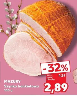 Szynka bankietowa promocja w Kaufland