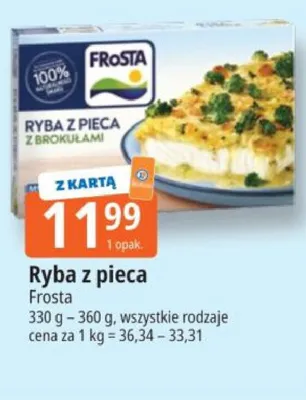 Ryba z pieca Frosta promocja w Leclerc