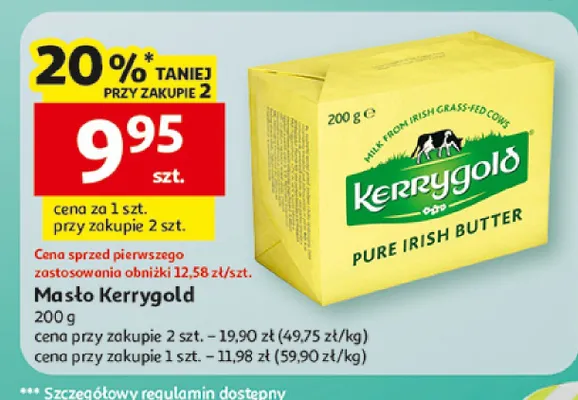 Masło Kerrygold promocja w Auchan