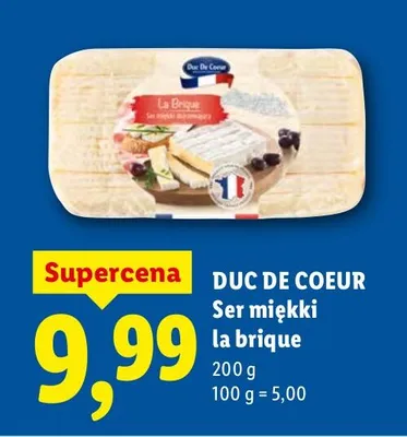 Ser miękki la brique promocja w Lidl