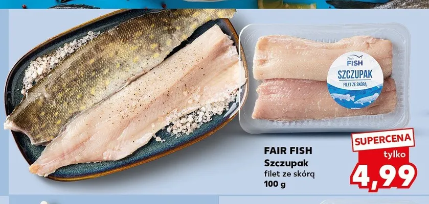 Szczupak filet ze skórą Fair Fish promocja w Kaufland