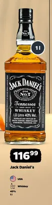 Whiskey Jack Daniel's promocja w Netto